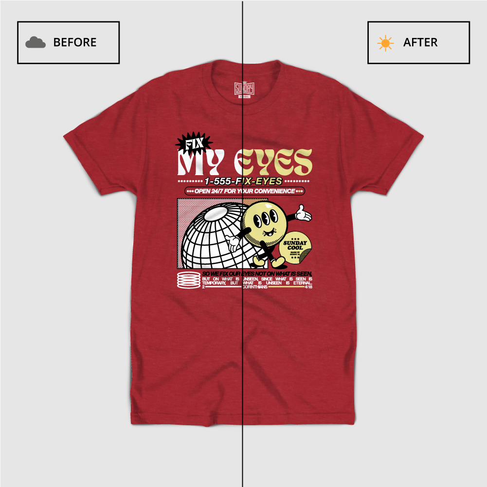 Fix My Eyes Sunday Cool Swag Store