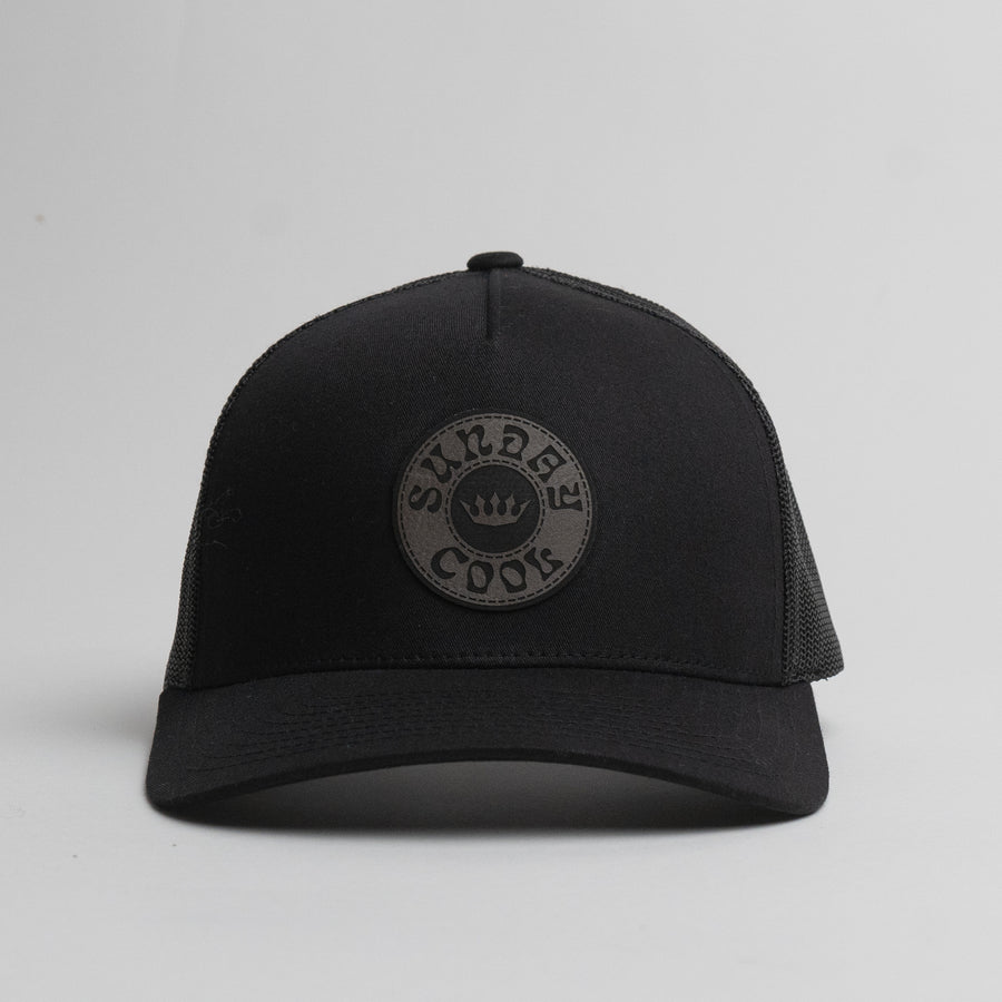 Trucker Hat - Leatherette Patch