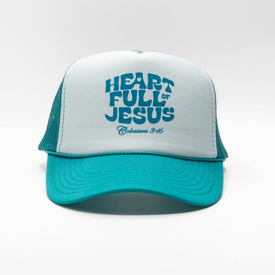 Heart Full of Jesus Trucker Hat