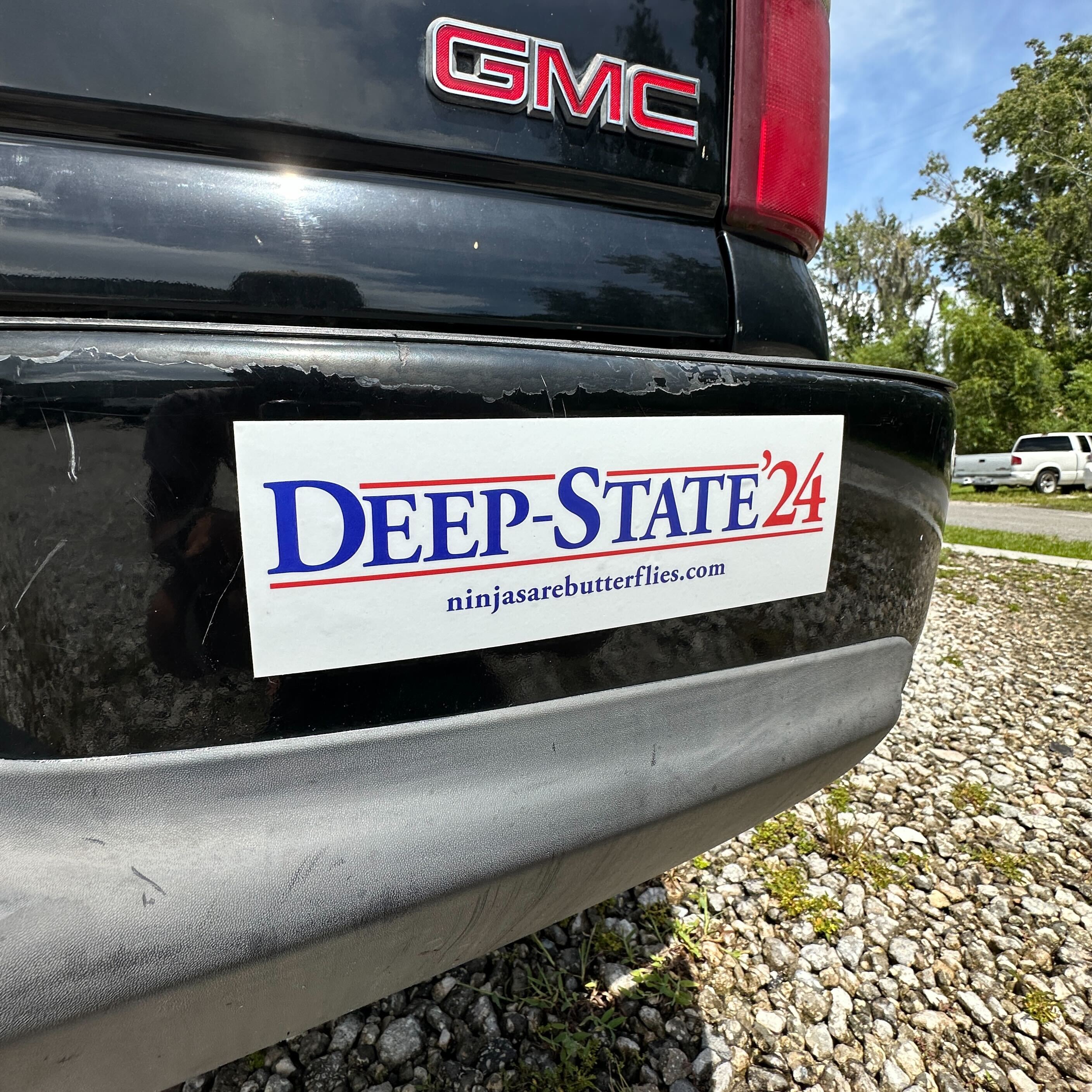 Deep State Bumper Sticker – Sunday Cool Swag Store