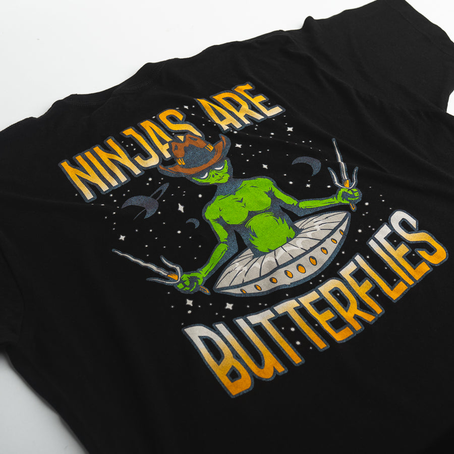 Ninjas Are Butterflies Cowboy Alien