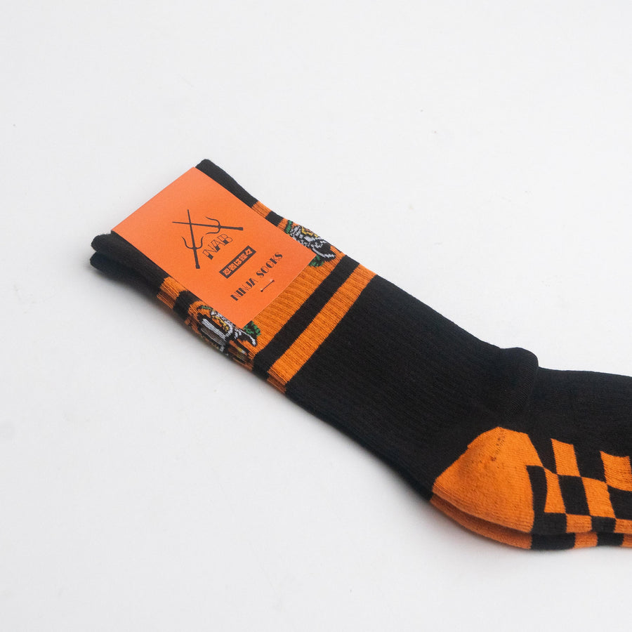 Ninjas Are Butterflies Ninja Socks | Black