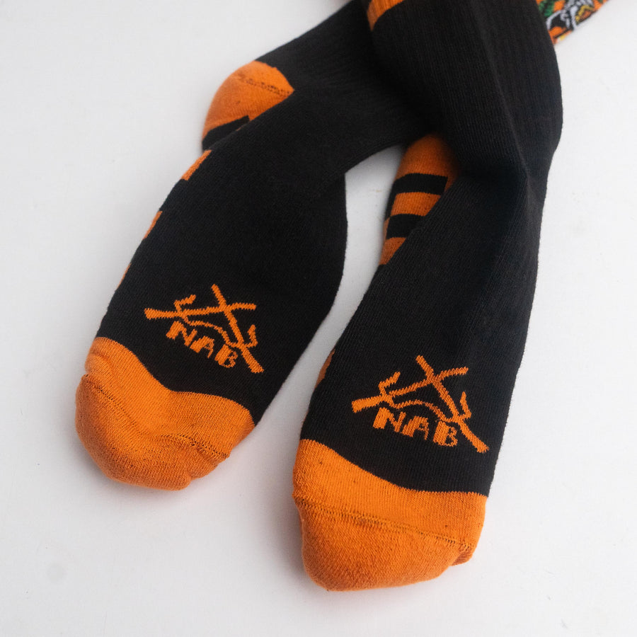 Ninjas Are Butterflies Ninja Socks | Black