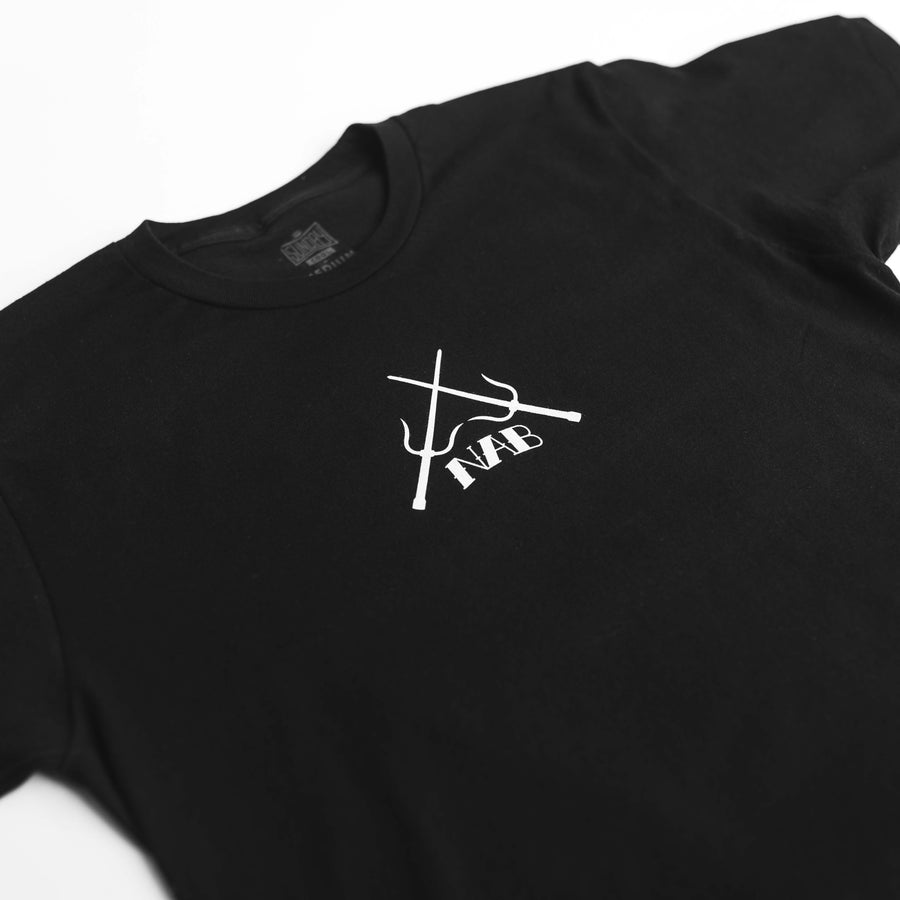 Ninjas Are Butterflies Logo Tee | Black