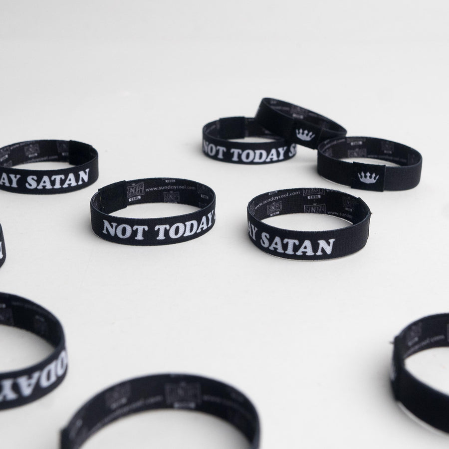 Kids Not Today Satan Woothoop Bracelet