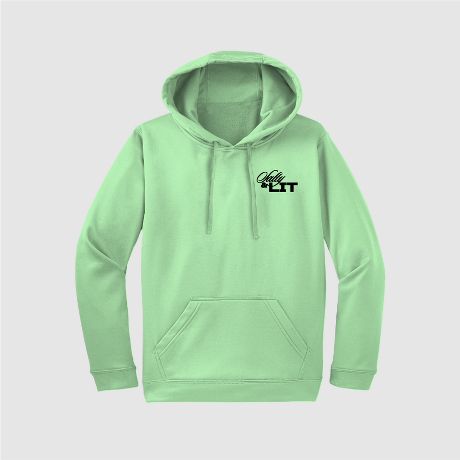 Salty And Lit Hoodie - Black