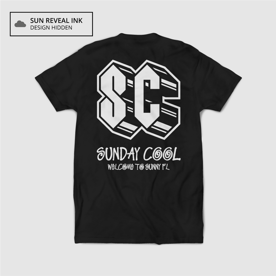 Doodle Tee - Sun Reveal Ink