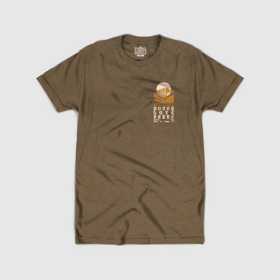 Honor, Love, Serve Tee