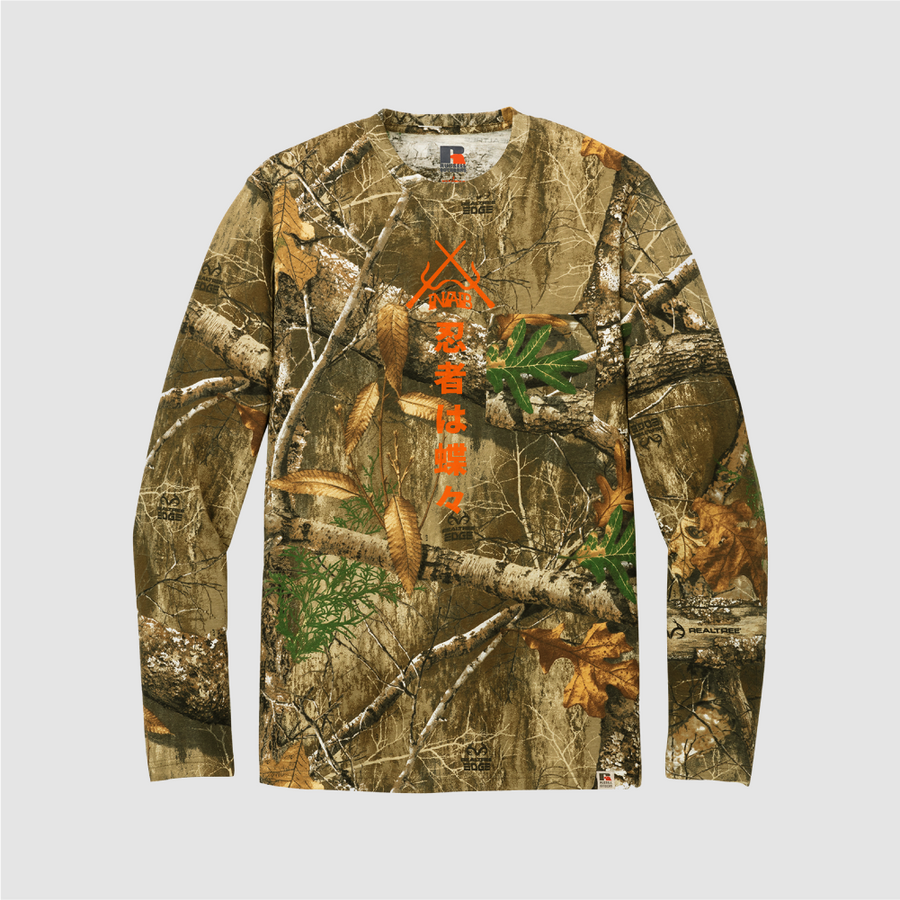 Ninjas in Japan Camo Long Sleeve Tee