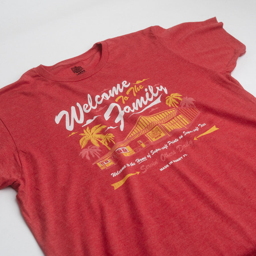 Welcome To The Family Wowbox w/ Heather Burgundy Bonus T-shirt