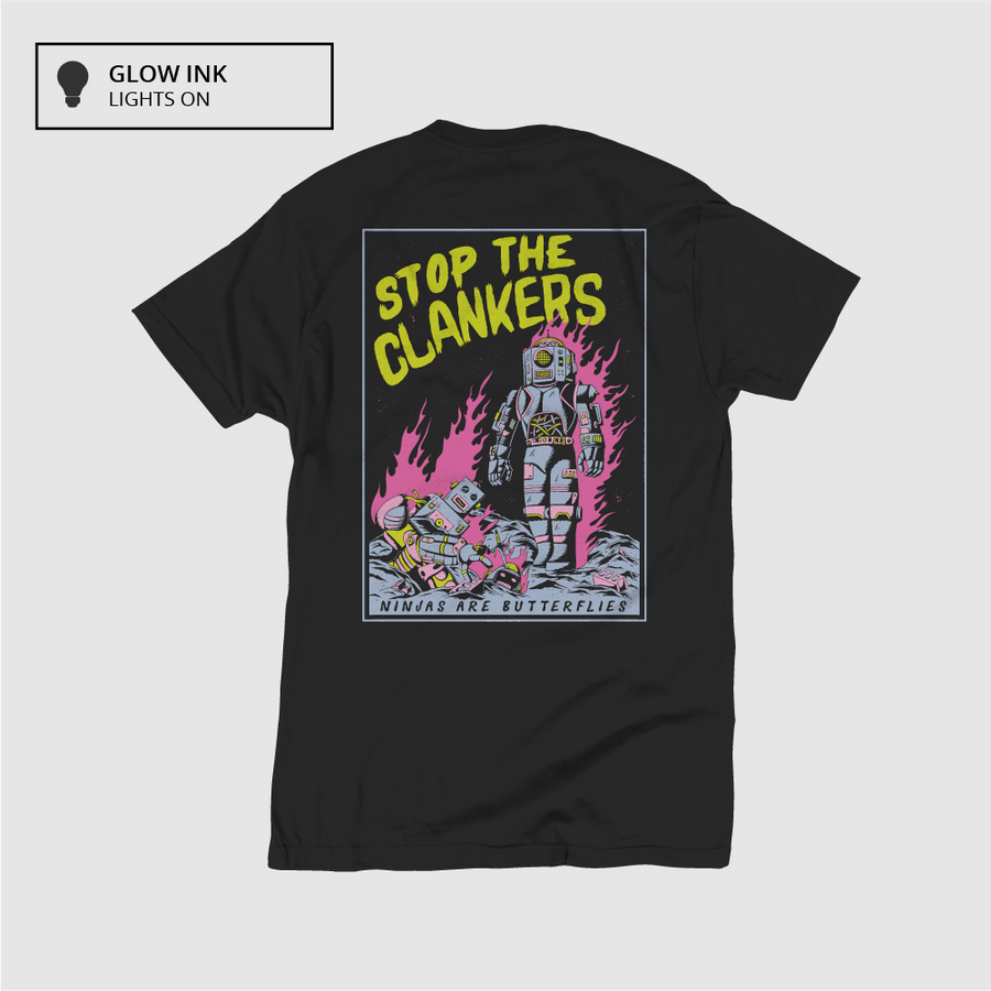 PRESALE Clankers Tee - Glow Ink