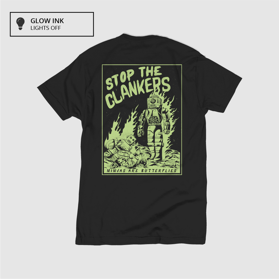 PRESALE Clankers Tee - Glow Ink